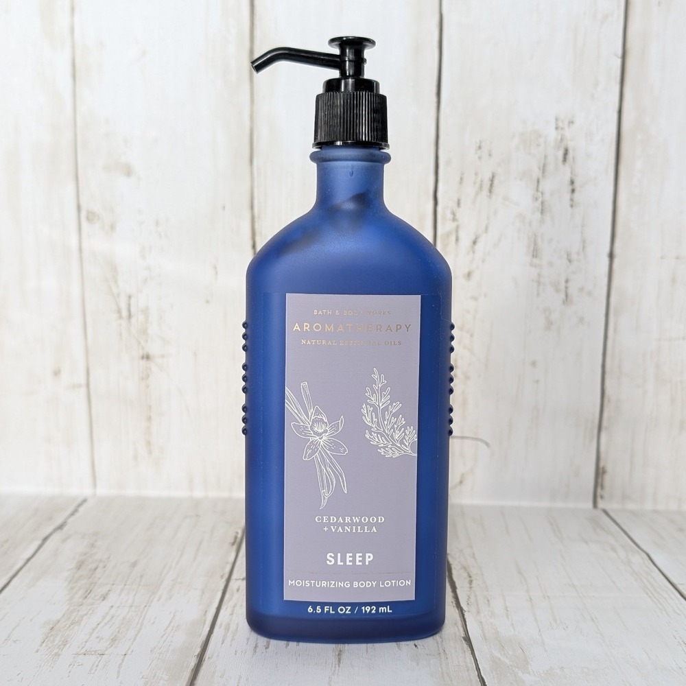Bath Body Works Aromatherapy Sleep Moisturizing Body‎ Lotion Cedarwood Vanilla